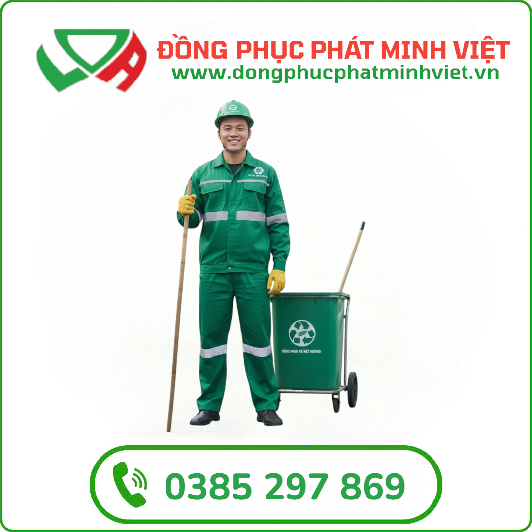Bộ Quần Áo Công Nhân Môi Trường 3