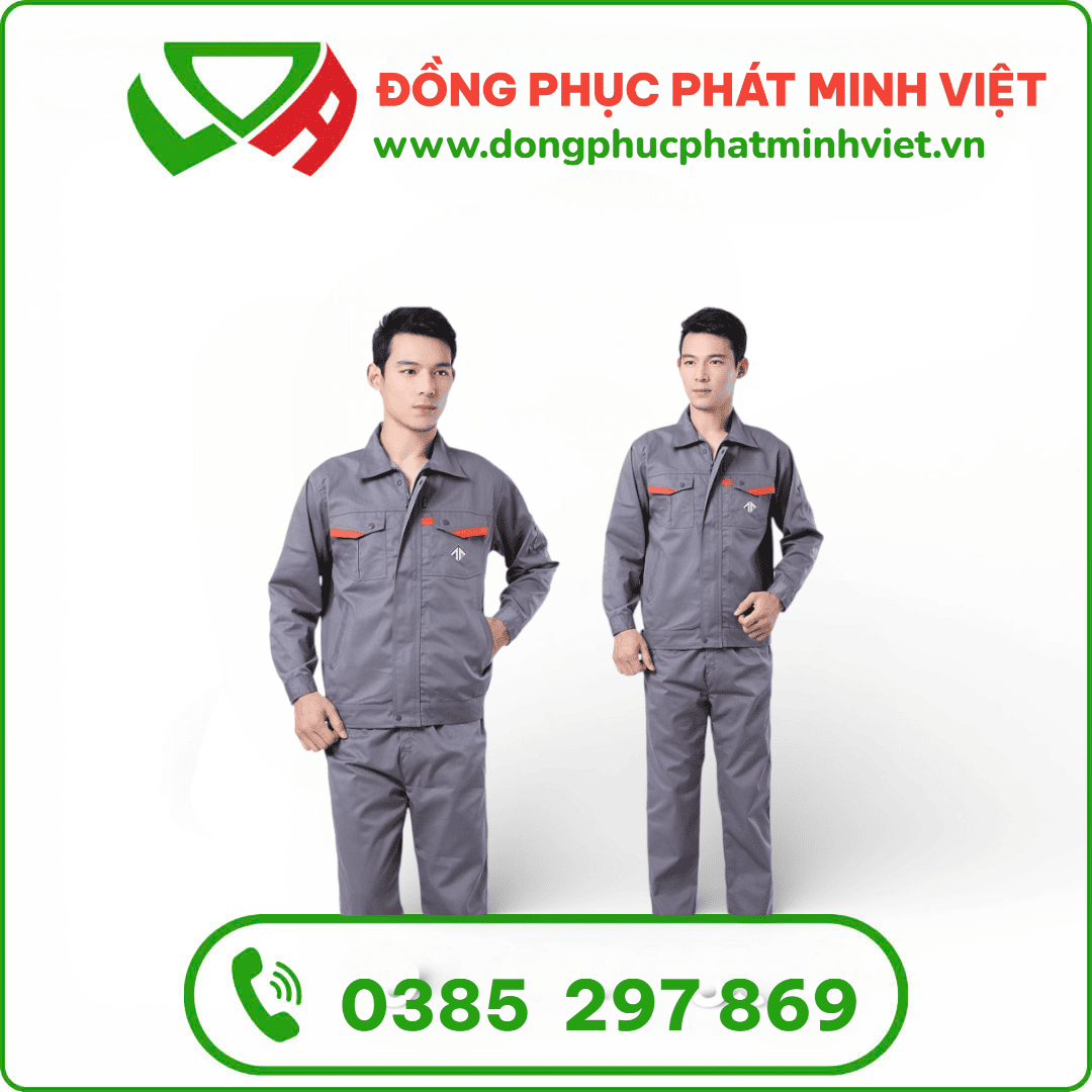 Bộ Quần Áo Công Nhân Công Ty Tài Phát