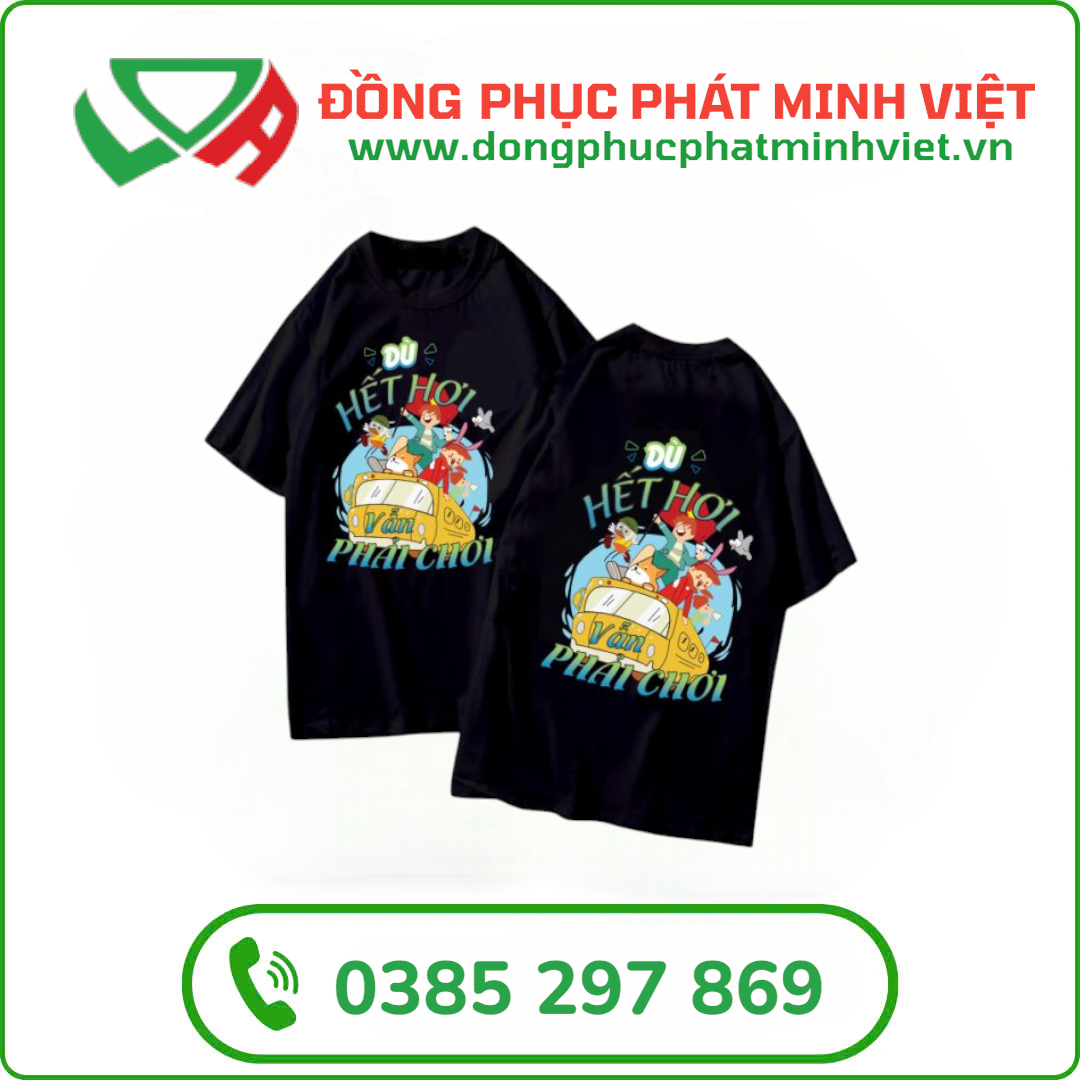 Áo thun cổ tròn team
