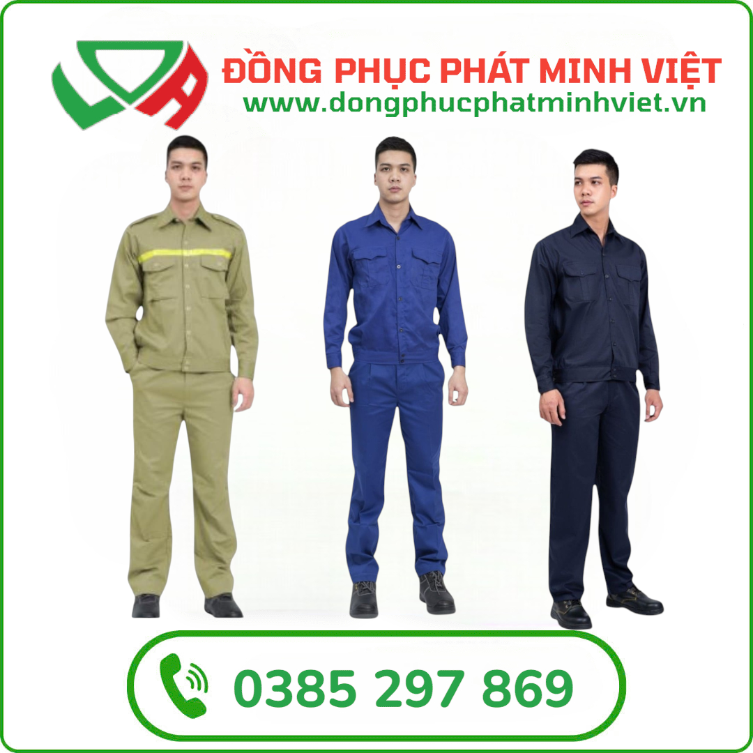 Quần áo công nhân 01