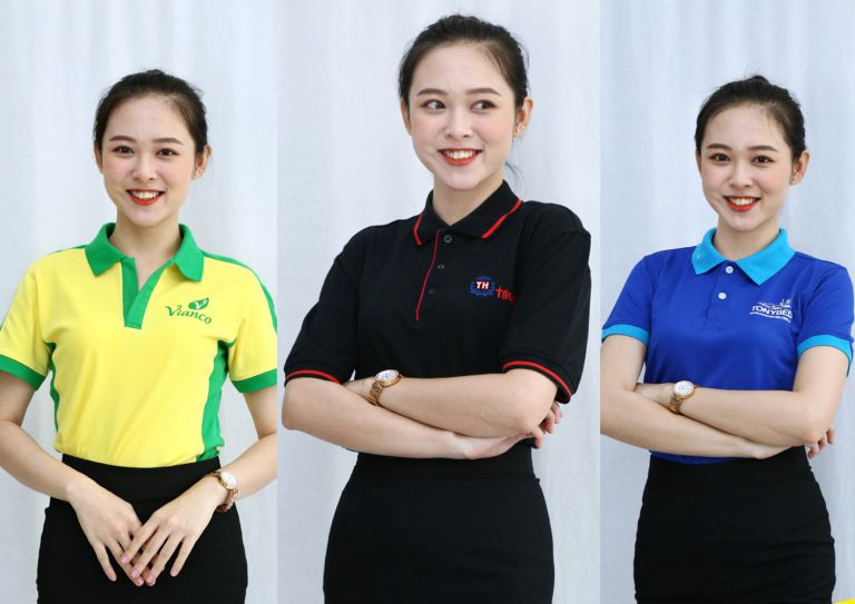 May đồng phục Tân An